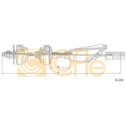 Photo Clutch Cable COFLE 11226