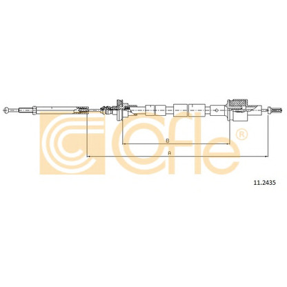 Photo Clutch Cable COFLE 112435