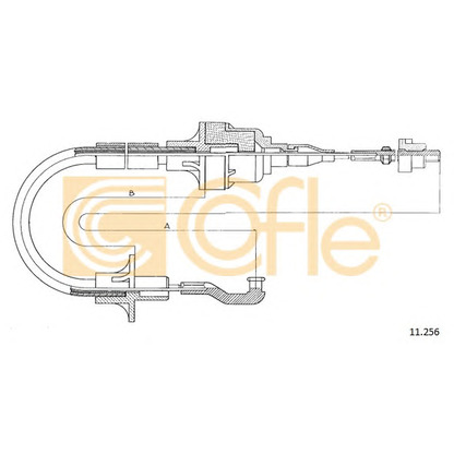 Photo Clutch Cable COFLE 11256