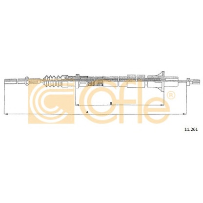 Photo Clutch Cable COFLE 11261