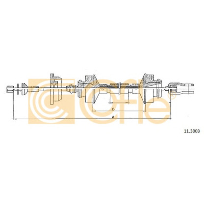 Photo Clutch Cable COFLE 113003