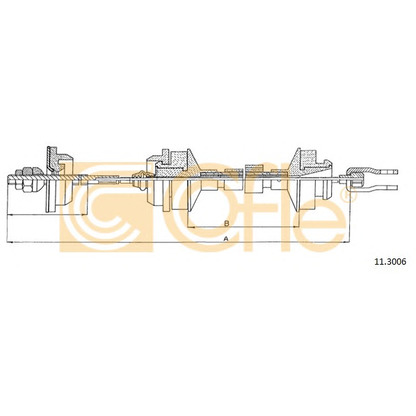 Photo Clutch Cable COFLE 113006