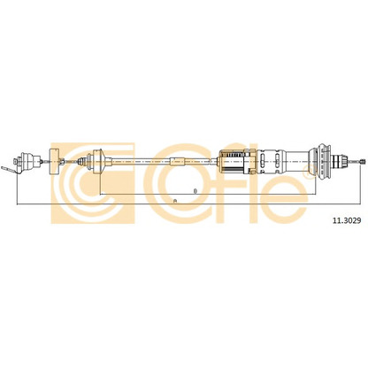 Photo Clutch Cable COFLE 113029