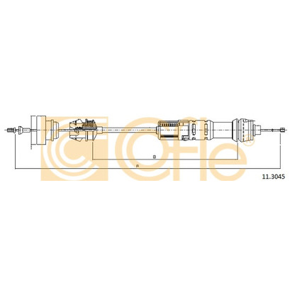 Photo Clutch Cable COFLE 113045