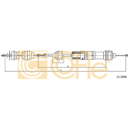 Photo Clutch Cable COFLE 113046