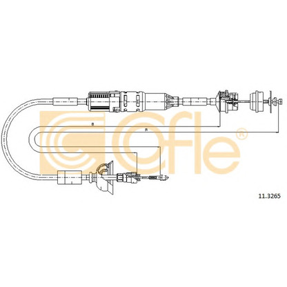 Photo Clutch Cable COFLE 113265