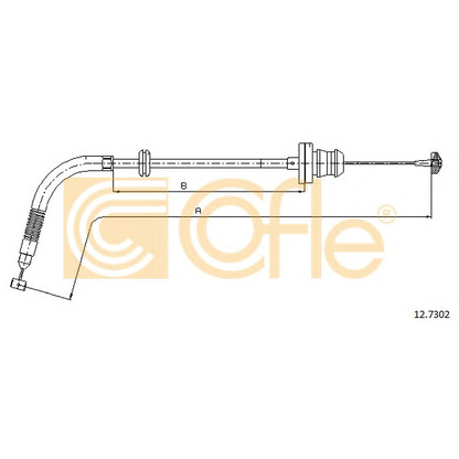 Photo Accelerator Cable COFLE 127302