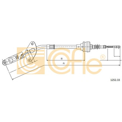 Photo Clutch Cable COFLE 125233