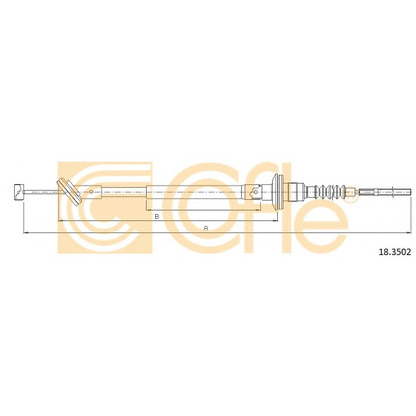 Photo Clutch Cable COFLE 183502