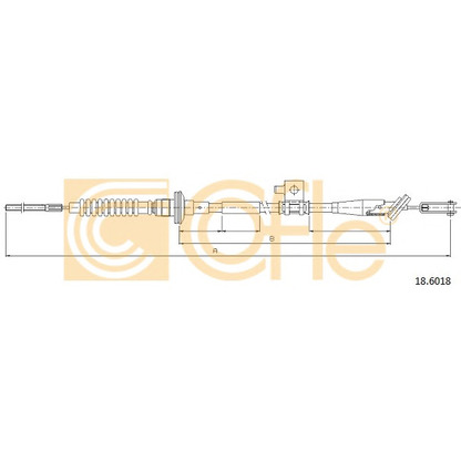 Photo Clutch Cable COFLE 186018