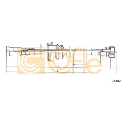 Фото Тросик спидометра COFLE S20012