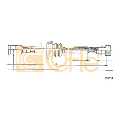 Фото Тросик спидометра COFLE S20024