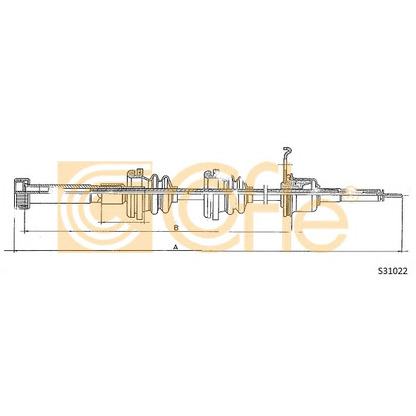 Photo Tacho Shaft COFLE S31022