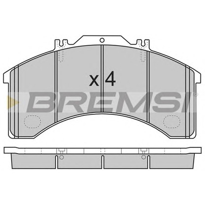 Photo Brake Disc BREMSI BP7252