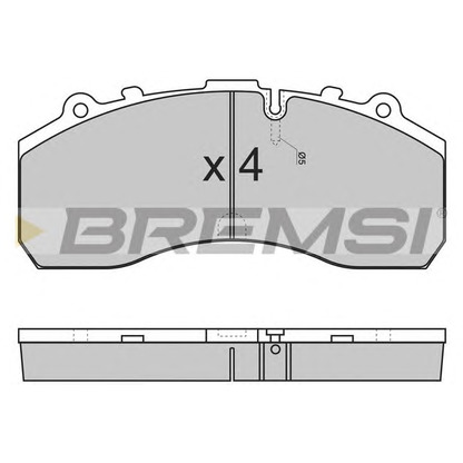 Foto Radlagersatz BREMSI BP7278