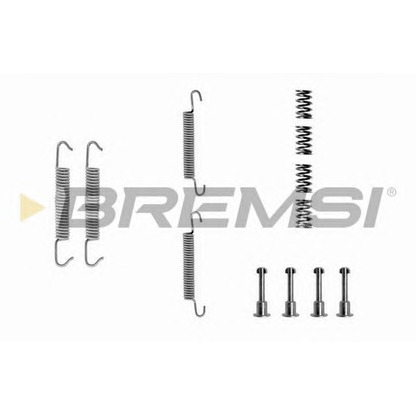 Photo Accessory Kit, brake shoes BREMSI SK0621