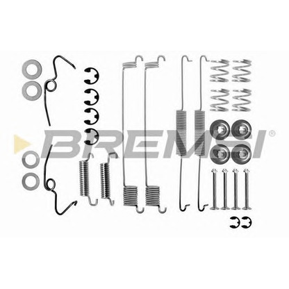 Foto Kit accessori, Ganasce freno BREMSI SK0641