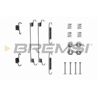 Photo Accessory Kit, brake shoes BREMSI SK0657