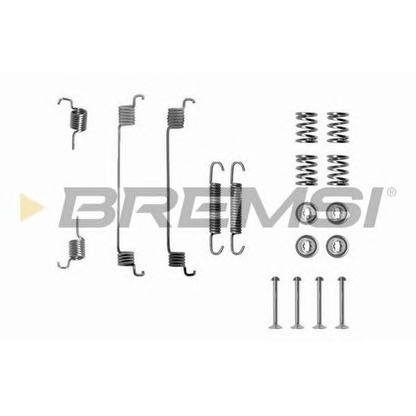 Foto Kit accessori, Ganasce freno BREMSI SK0672