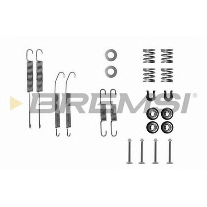 Photo Accessory Kit, brake shoes BREMSI SK0718