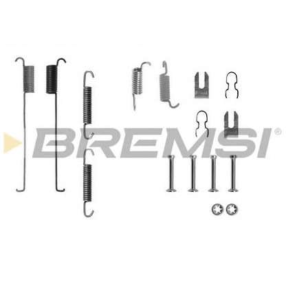 Photo Accessory Kit, brake shoes BREMSI SK0739