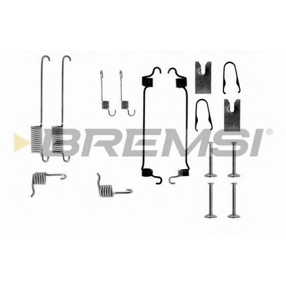 Photo Accessory Kit, brake shoes BREMSI SK0748