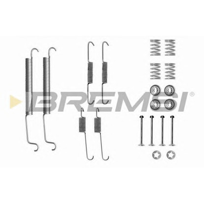 Photo Accessory Kit, brake shoes BREMSI SK0756