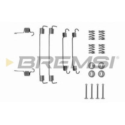 Zdjęcie Zestaw dodatków, szczęki hamulcowe BREMSI SK0784
