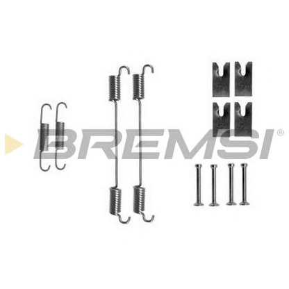 Photo Accessory Kit, brake shoes BREMSI SK0862