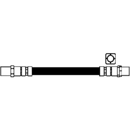 Foto Tubo flexible de frenos BSF 18349