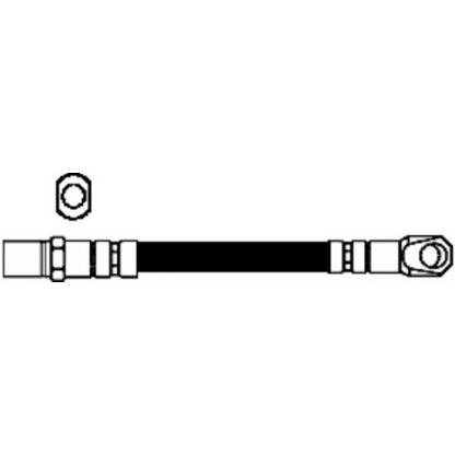 Zdjęcie Przewód hamulcowy elastyczny BSF 18548
