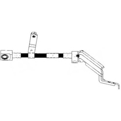 Zdjęcie Przewód hamulcowy elastyczny BSF 18580