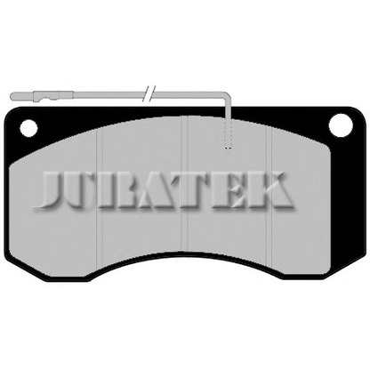 Photo Kit de plaquettes de frein, frein à disque JURATEK JCP668