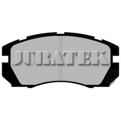 Фото Комплект тормозных колодок, дисковый тормоз JURATEK JCP948