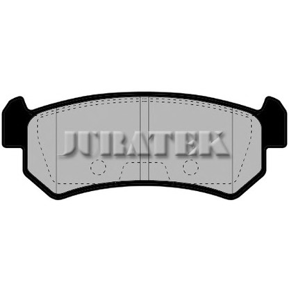Photo Kit de plaquettes de frein, frein à disque JURATEK JCP1889