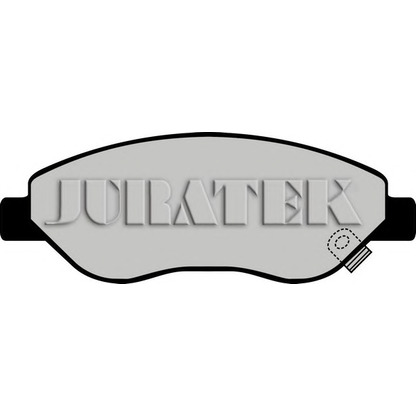 Zdjęcie Zestaw klocków hamulcowych, hamulce tarczowe JURATEK JCP1921