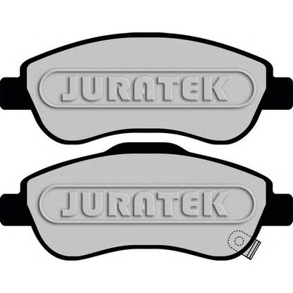 Фото Комплект тормозных колодок, дисковый тормоз JURATEK JCP168