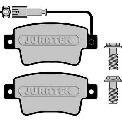 Photo Kit de plaquettes de frein, frein à disque JURATEK JCP8032