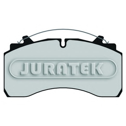 Фото Комплект тормозных колодок, дисковый тормоз JURATEK JCP005