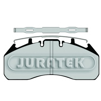 Photo Kit de plaquettes de frein, frein à disque JURATEK JCP006