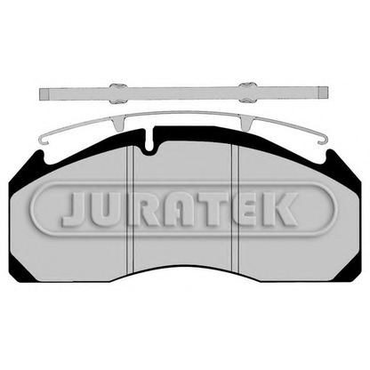 Photo Kit de plaquettes de frein, frein à disque JURATEK JCP1388