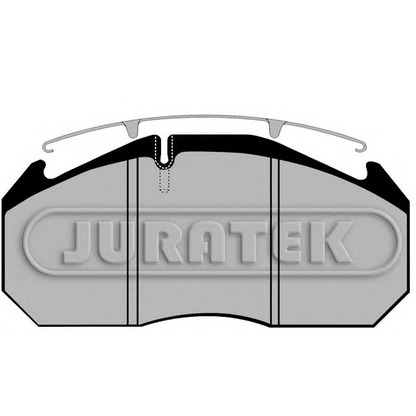 Photo Brake Pad Set, disc brake JURATEK JCP760