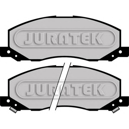 Photo Brake Pad Set, disc brake JURATEK JCP056