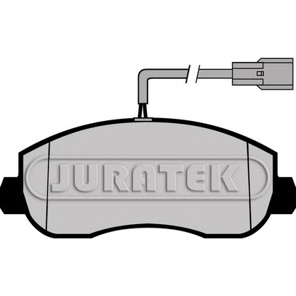 Фото Комплект тормозных колодок, дисковый тормоз JURATEK JCP073