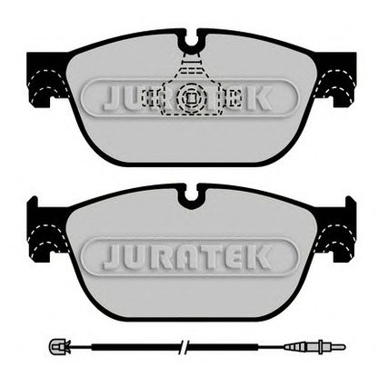 Фото Комплект тормозных колодок, дисковый тормоз JURATEK JCP094