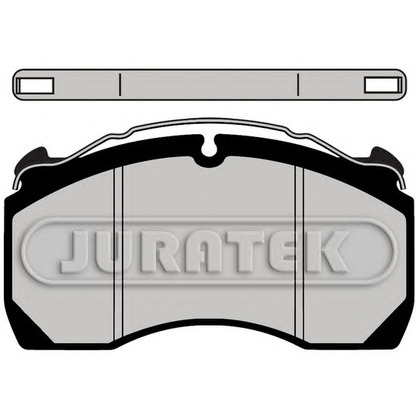 Photo Brake Pad Set, disc brake JURATEK JCP122