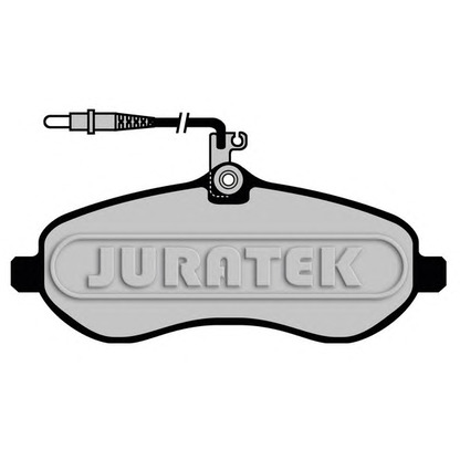 Photo Kit de plaquettes de frein, frein à disque JURATEK JCP149