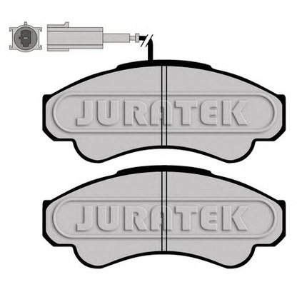 Photo Brake Pad Set, disc brake JURATEK JCP1479