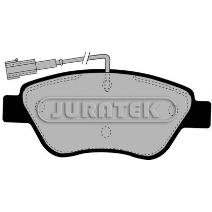 Photo Kit de plaquettes de frein, frein à disque JURATEK JCP1466