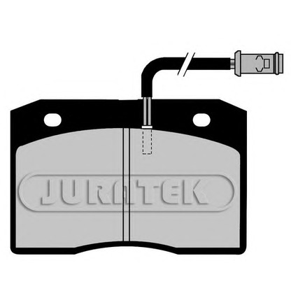 Photo Brake Pad Set, disc brake JURATEK JCP377